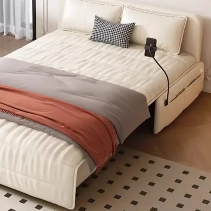 Canapés de salon doux et multifonctionnels pour appartement minimaliste