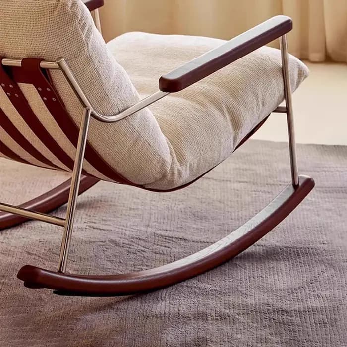 Pieds en métal canapé de salon nordique avec fauteuils inclinables moderne Chic Unique