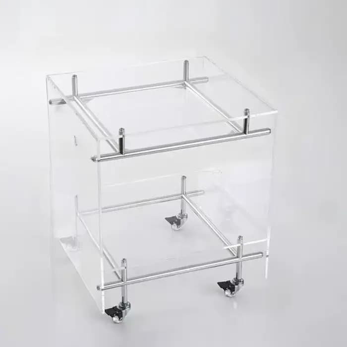 Table basse moderne Tables d'extrémité carrées minimalistes Table à thé créative Tables d'appoint en