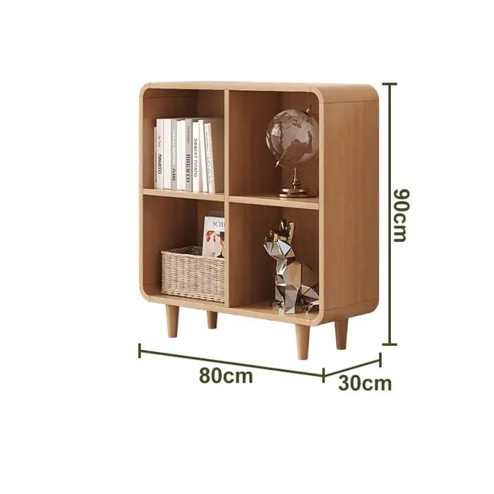 Rangement avec étagères ouvertes, armoires de salon derrière le canapé, Glam en bois, armoires de sa