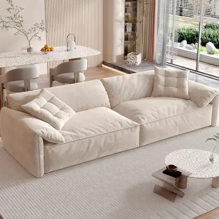 Salon canapés européens accoudoir confortable concepteur