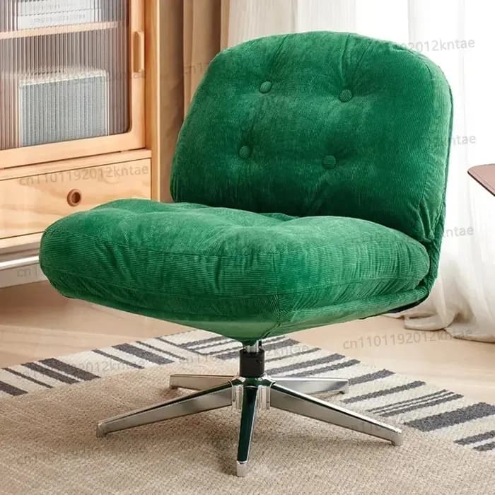 Fauteuil pivotant nordique moderne en métal