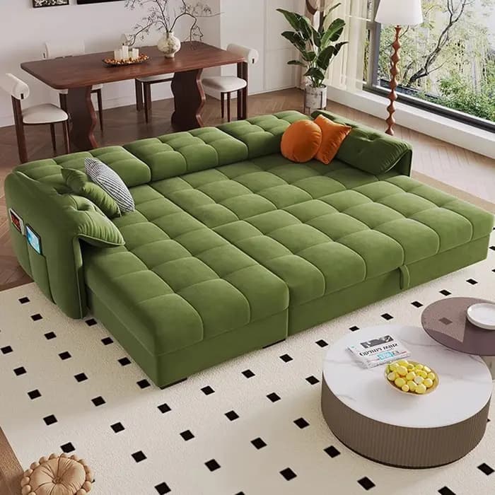 Canapés de détente pliants chambre à coucher multifonctionnel modulaire canapé individuel Convertible extractible Divani Da Soggiorno décoration de la maison