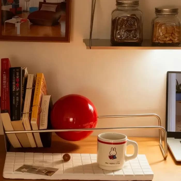 Étagère flottante créative pour livres