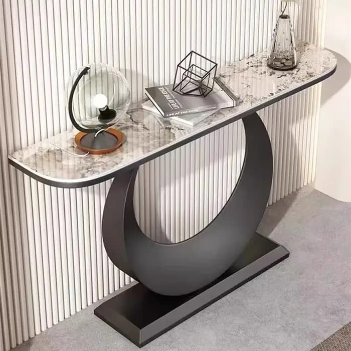 Table console de Style Glam italien minimaliste gain de place