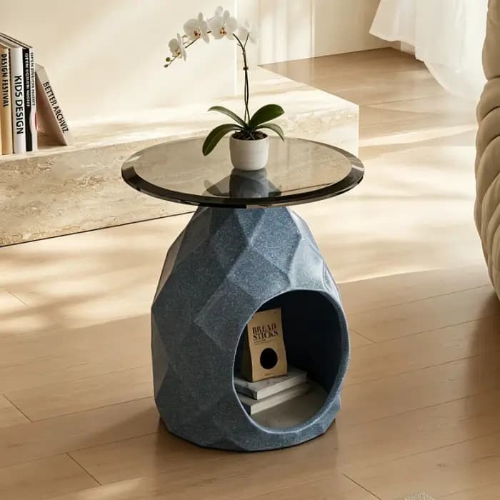 Table d'appoint basse vintage nordique moderne pour canapés