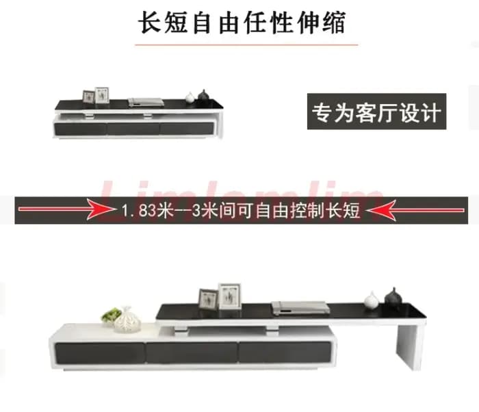 Linlamlim – meuble tv, table basse de salon, buffet, buffet