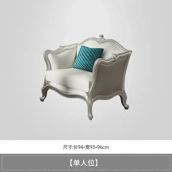 Canapé en cuir minimaliste design Style italien meubles de salon de luxe salon confortable parfait M
