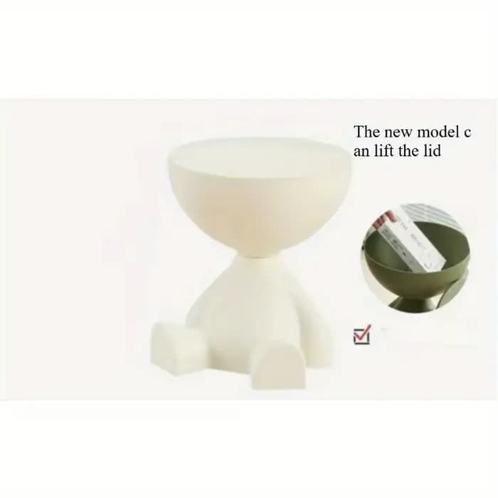 Table d'appoint de canapé créative, table basse amovible, style crème, simple, pour salon, table ron