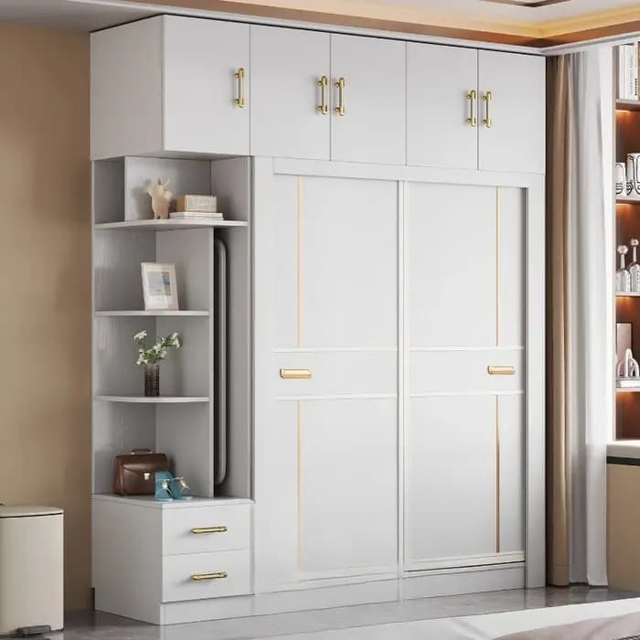 Armoire De rangement en bois massif