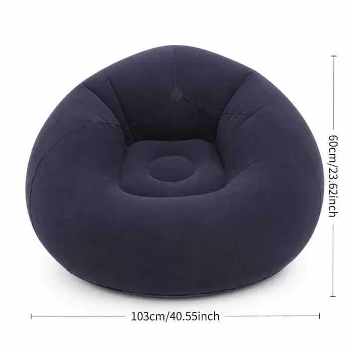 Canapé gonflable individuel confortable