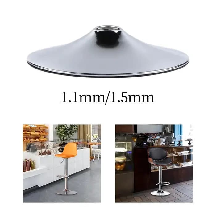 Tabouret de Bar à Base ronde, remplacement pratique, Base de chaise, Base pivotante pour îlot de cui