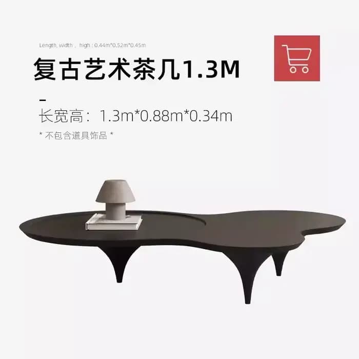 Ornements Table basse nordique couverture rigide clair minimaliste