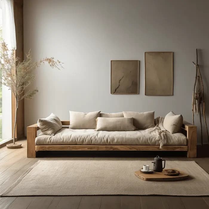 Salon minimaliste