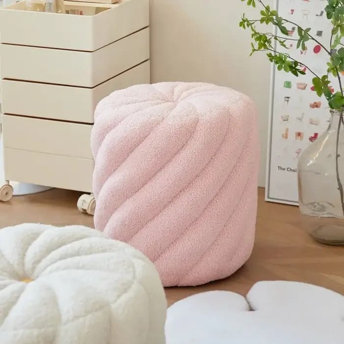 Tabouret Minimaliste de Luxe Français pour Entrée