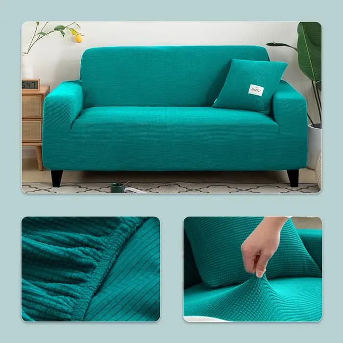 Juste de canapé Jacquard élastique