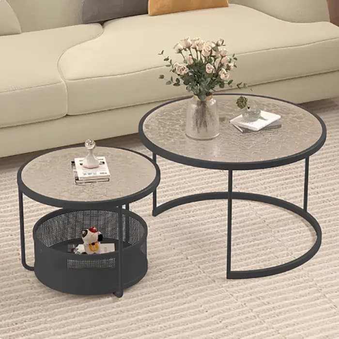 Table basse esthétique italienne Design minimaliste