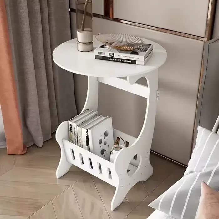 Mini Table de chevet à support de rangement