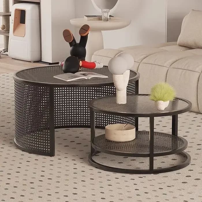 Organisateur de Table basse esthétique minimaliste