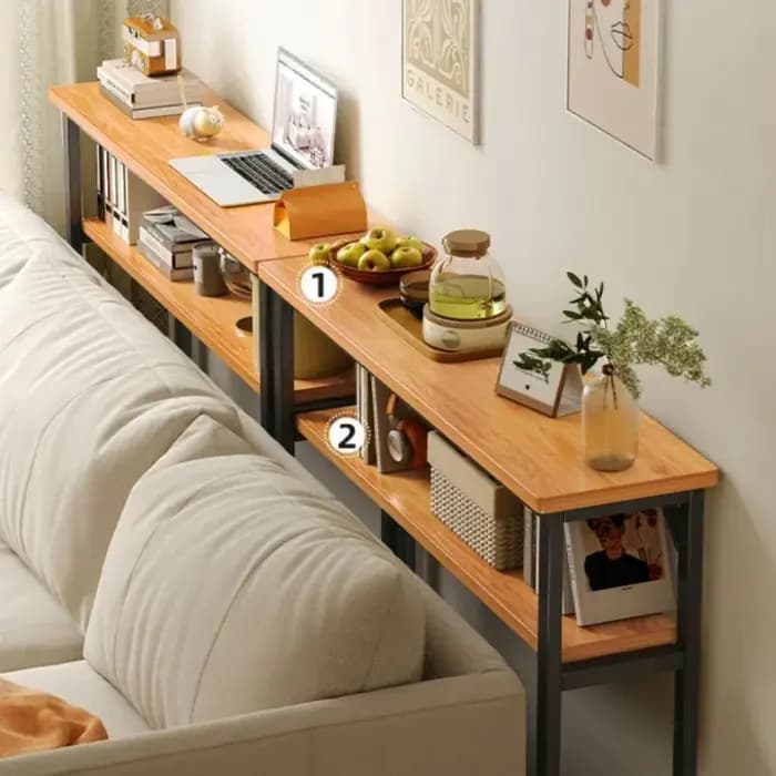 Table d'appoint arrière pour canapé