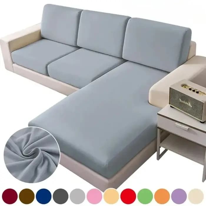 Housse de coussin de siège de canapé élastique