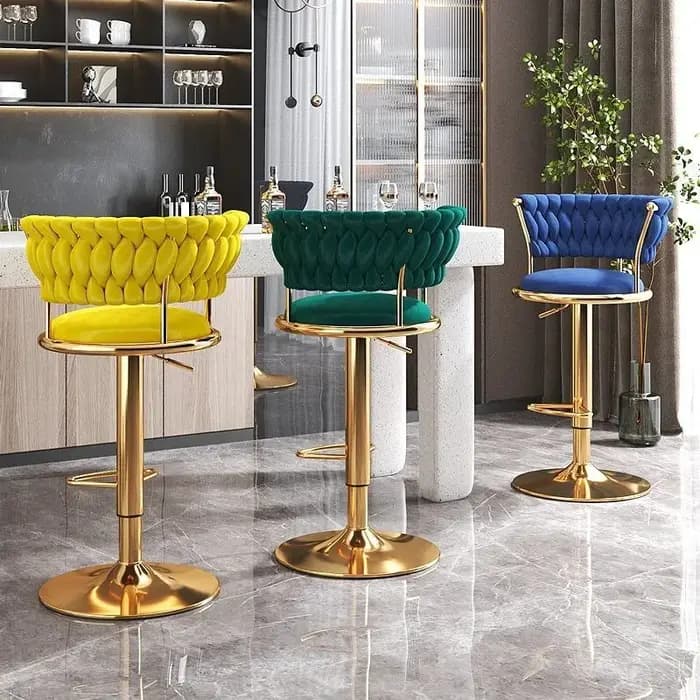 Chaise de Bar moderne simple, tabouret de levage surélevé, tabouret de bar haut pour la maison, chai