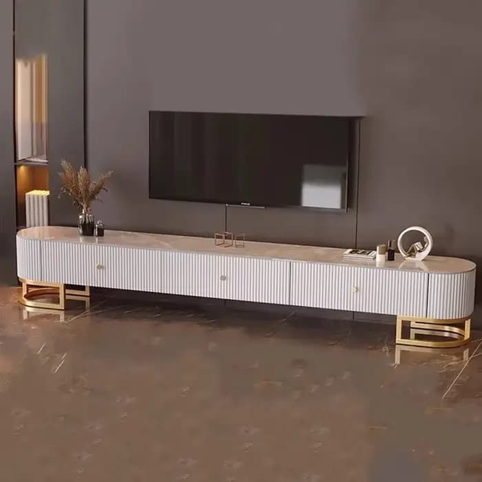 Meuble TV Minimaliste et Élégant avec Tiroirs