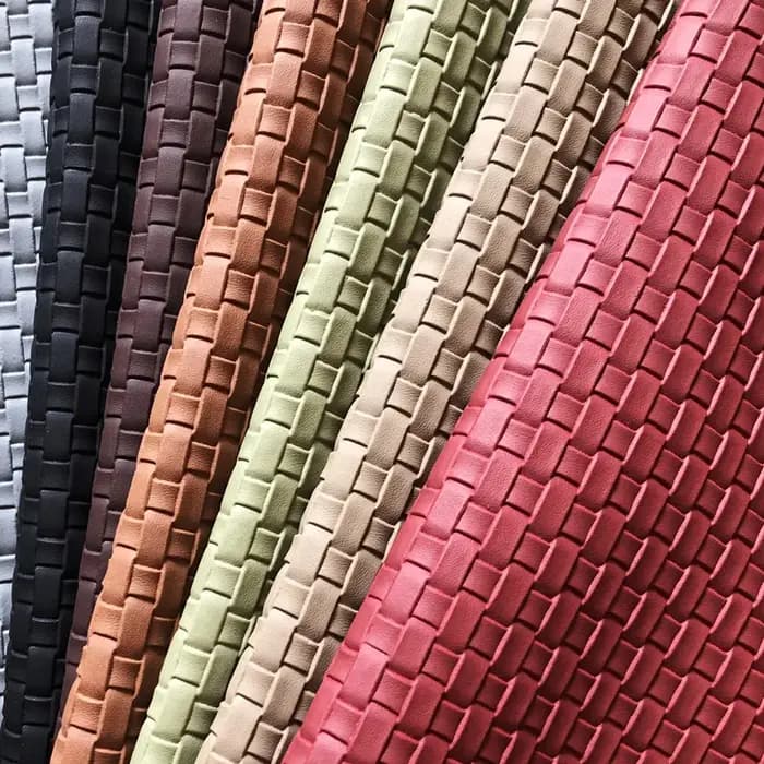 Tissu en cuir Élpour décoration de siège de canapé bricolage