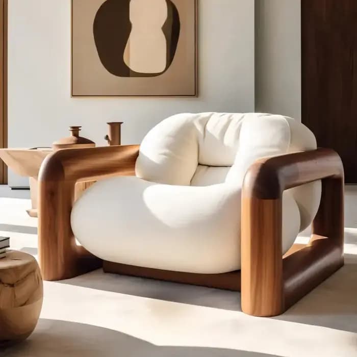 Fauteuil œuf sans structure