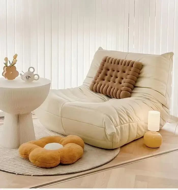 Canapé surdimensionné en mousse à mémoire de forme pour adultes