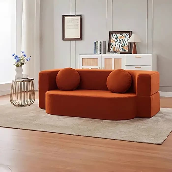 Canapé modulaire classique français rétro sans structure