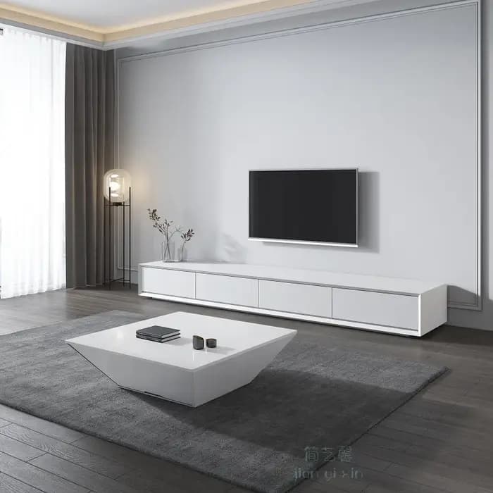 Glam clair Table basse organisateur de luxe italien Unique