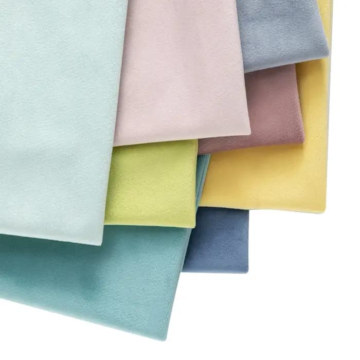 Tissu en velours pour canapé et chaises