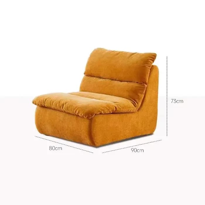 Canapé paresseux de luxe moderne