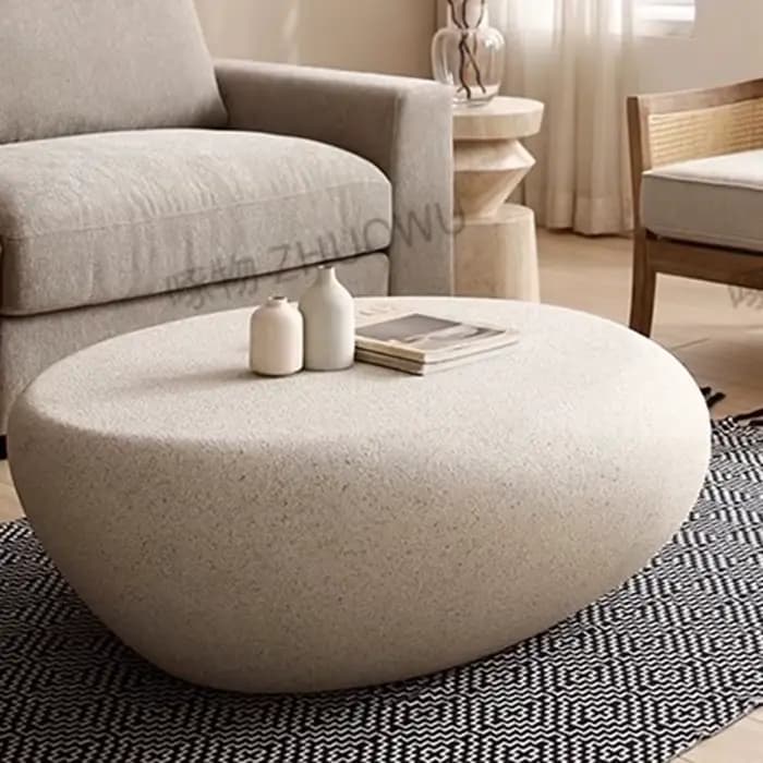 Sweet Center-Table Basse Esthétique, Gain de Place, Table d'Appoint Unique, Nordique Simple, Kaffee