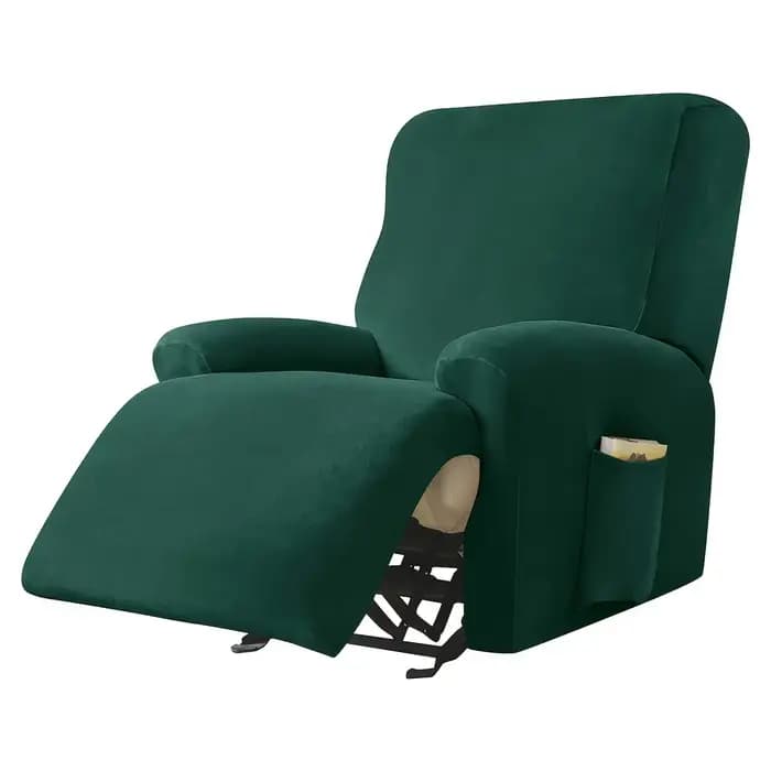 Juste de canapé inclinable en velours fendu, housses de chaise inclinable super douces, protecteur d
