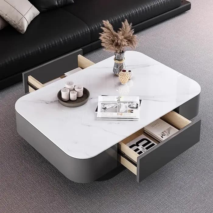 Table basse de rangement européenne