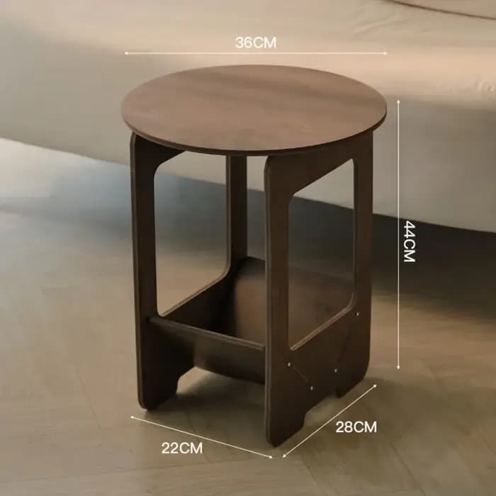 Canapé de 14 pouces, Table d'appoint, Table de chevet de chambre à coucher, épissage multifonctionne