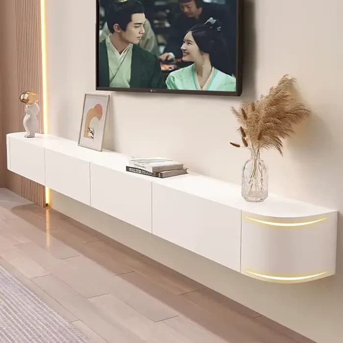 Mur Moun rustique Tv stands moderne nordique beauté à la mode Tv stands Premium français Meuble Tv S