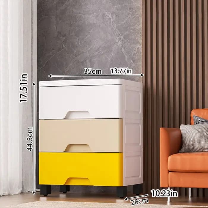 Un meuble de rangement indispensable pour les minimalistes ! Doté d'un design Morandi à blocs de cou