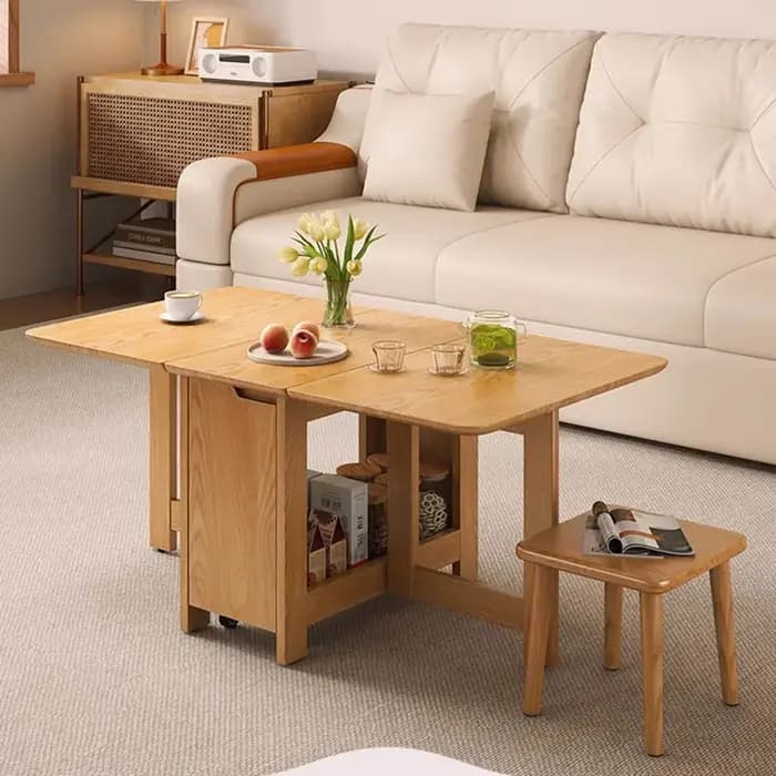 Table basse pliante rustique minimaliste classique salon