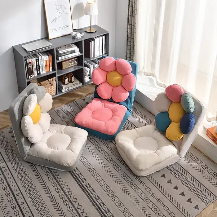 Canapé paresseux pliable avec dossier réglable