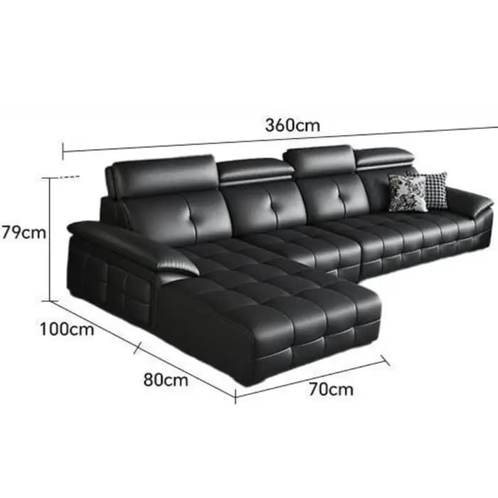 Sol confortable canapé accoudoir classique coin moderne