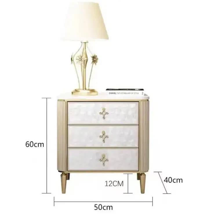 Table de chevet nordique moderne, gain de place, design vintage, esthétique premium, simple, Tavolo