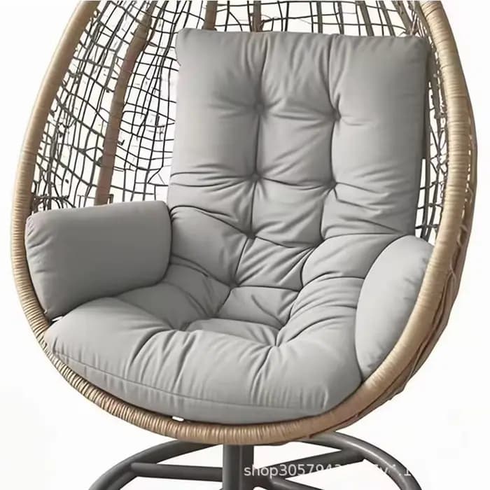Coussin de remplacement pour fauteuil suspendu, coussins épaissis pour siège de balançoire, coussin