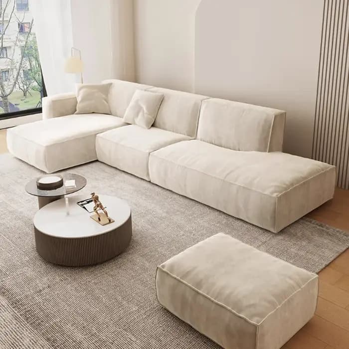 Relax famille salon canapé luxe sectionnel classique fond