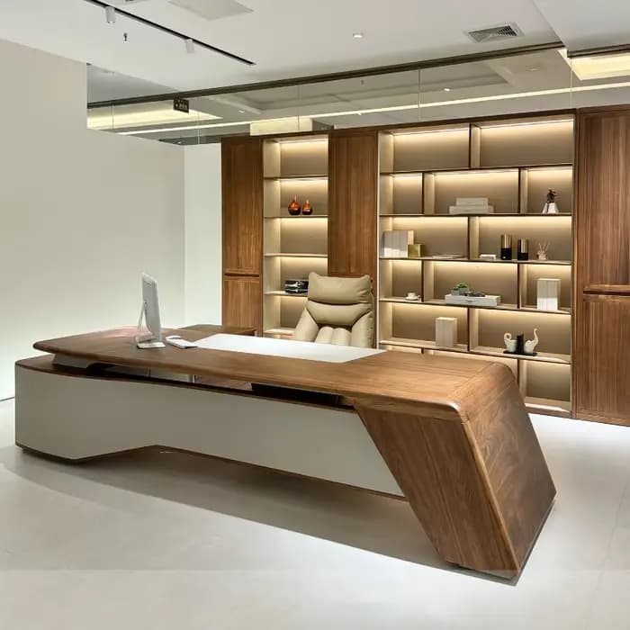 Bureau de mode en bois Simple créatif pas cher intérieur grande taille