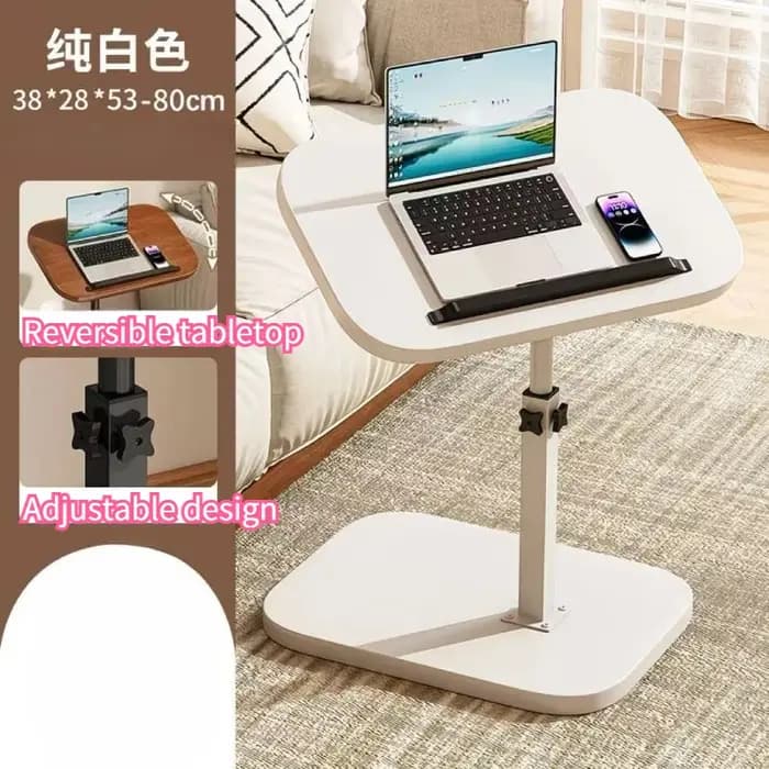 Table d'appoint relevable pour canapé