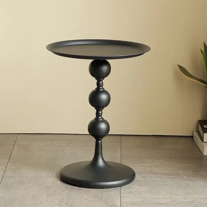 Petite Table Basse Ronde Nordique, Rangement de Canapé, délégations Moderne, Salon, Chambre à Couche