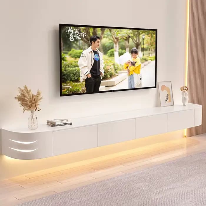 Mur Moun rustique Tv stands moderne nordique beauté à la mode Tv